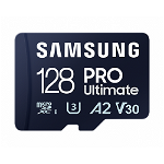 Card de Memorie Samsung PRO Ultimate microSDXC UHS-I U3, V30, A2 + Adaptor USB, Samsung