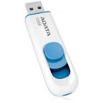 Memorie USB ADATA C008, 32GB, USB 2.0, Alb/Albastru, ADATA