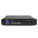 Amplificator matrix cu 6 zone, 100V/4ohm/8ohm, 6x60W RMS, Bluetooth/USB/SD, Power Dynamics PRM606