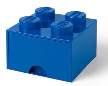 Room Copenhagen LEGO Brick Drawer 4 blue - RC40051731, Room Copenhagen