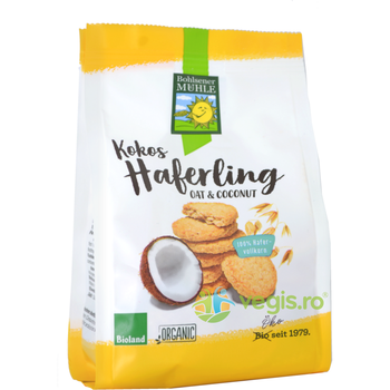 Biscuiti din Ovaz si Cocos Ecologici/Bio 125g