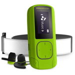 MP3 player ENERGY SISTEM Greestone ENS447244, 16GB, FM, Sport Armband, verde