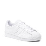 adidas Originals sneakers copii Superstar J culoarea alb EF5399, adidas Originals