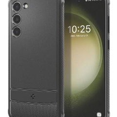 Husa pentru Samsung Galaxy S24 - Spigen Rugged Armor - Black