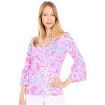 Imbracaminte Femei Lilly Pulitzer Tosha Top Prosecco Pink Don\'t Be Jelly, Lilly Pulitzer