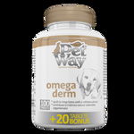 PetWay Omega Derm, 100 tablete + 20 BONUS, PetWay