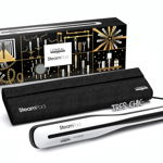 Set cadou format din placa profesionala de par pentru coafare si ingrijire L’Oréal Professionnel Steampod 3.0 + husa
