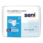 Chilot elastic absorbant Seni Active Classic Extra Large, 10 buc