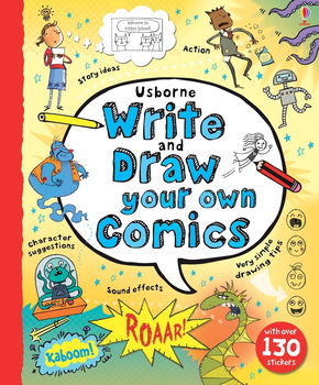 Carte "Write and draw your own comics", 7 ani+, Usborne