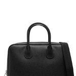 VALEXTRA VALEXTRA MyLogo leather briefcase BLACK, VALEXTRA