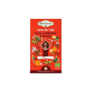 Ceai Shotimaa Balance Your Day - Love for Life - cacao