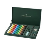 Creioane colorate, 12culori/set +accesorii, Albrecht Durer Magnu Faber-Castell, Faber-Castell