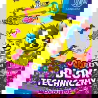 Bloc tehnic color A4 170g/m2, 10 coli, Happy Color