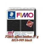 Lut polimeric Fimo Leather Effect black pentru modelaj STH-8010-909