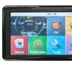 Sistem de navigatie GPS PNI S508, Touchscreen 5", 800 MHz, 256M DDR3, 8GB, FM transmitter (Negru)