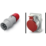 Pachet Fisa si Priza Ingropata Scame 32A 3P+N+E 6H IP44 (346-415V) - Conexiune Industriala Puternica si Sigura, Scame