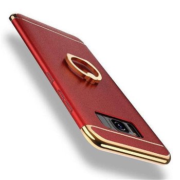 Husa Samsung Galaxy A5 2017 , MyStyle Elegance Luxury 3in1 Ring, Red