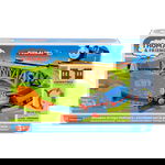 Thomas Set De Joaca Cu Locomotiva Push Along Thomas Si Accesorii, Mattel