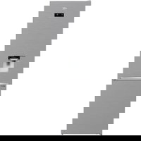 Combina frigorifica BEKO RCNA406E40DZXBN, NeoFrost, 362 l, H 203 cm, Clasa E, dozator apa, argintiu