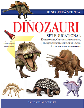 Descopera stiinta: Dinozaurii. Set educational