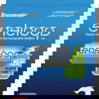 Acumulatori Panasonic Eneloop 2100 cicluri, 2000mAh, R6 AA Blister 2, BK-3MCDE/2BE