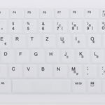 Tastatură Cherry AK-C4110 Wireless White DE (AK-C4110F-FU1-W/GE), Cherry