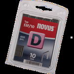 Capse Novus D53F, pentru capsatoare manuale si electrice, zinc, 11,3 x 10 mm, 600 buc, Novus