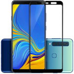Folie Sticla 6D Full Screen Full Glue Samsung Galaxy A9 2018,Negru, AccesoriiGsm4All