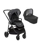 Carucior pentru copii multifunctional 2 in 1 Joie Versatrax E Pavement( Carucior Versatrax E Pavement + Landou Ramble Pavement), 