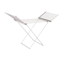 Uscator Electric De Rufe Cu 20 De Bare, Putere 230w, Temperatura Maxim 50°c, Material Aluminiu, 10-16mm, Culoare Alb, KlaussTech