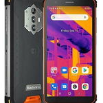 Telefon Mobil Blackview BV6600 Pro, Procesor Mediatek MT6765V/CA Helio P35, IPS LCD 5.7inch, 4GB RAM, 64GB Flash, Camera Tripla 16+5+FLIR thermal camera, Wi-Fi, 4G, Dual SIM, Android (Negru/Portocaliu)