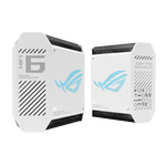 Router Wireless Asus GT6 W-2-PK White tri-band WI-FI 6 Standard retea WiFi 6 802.11ax IPv4 IPv6 Backwards compatible with