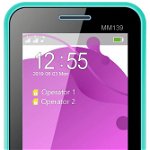 Telefon mobil MaxCom MM139, Ecran 2.4inch, 2G, Dual SIM (Albastru), Maxcom