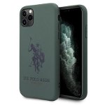 Husa de protectie US Polo Big Horse pentru iPhone 11 Pro Max, Green