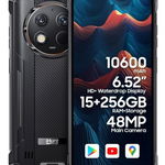 Telefon Mobil iHunt Titan P15000 Ultra, Procesor Unisoc USM9230, Ecran IPS 6.62inch, 8GB RAM, 256GB Flash, Camera Duala 48 + 2 MP, Wi-Fi, 4G, Dual Sim, Android (Negru), iHunt