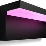 Aplica LED PHILIPS HUE Nyro, 13.6W, 1020lm, IP44, negru