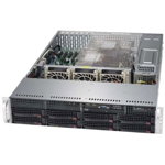 Server Supermicro SuperServer SYS-6029P-TR, 16x DDR4, 8x SATA, LFF 3.5 inch, 1000W Redundant