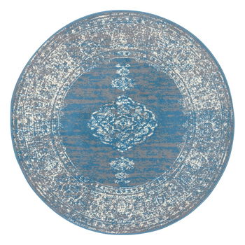 Covor albastru rotund ø 160 cm Méridional - Hanse Home, Hanse Home