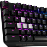 Tastatura Gaming ASUS ROG Strix Scope, Mecanica, Iluminata RGB, Cherry MX Red (Negru), ASUS