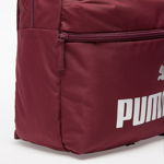 Puma Phase Backpack Burgundy/ Silver Logo