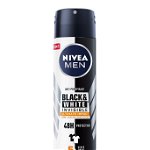 
Deodorant Spray Nivea Men Black & White Invisible Ultimate Impact, 150 ml
