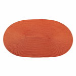 Suport Protecție pentru Masă Versa Portocaliu Ovală Nailonas (30 x 1 x 45 cm) (45 x 30 cm), Versa