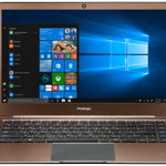 Laptop Prestigio SmartBook 141S (Procesor Intel® Celeron® N3350 (2M Cache, up to 2.40 GHz), 14.1" FHD, 3GB, 32GB eMMC, Intel® HD Graphics 500, Win10 Home, Maro)