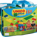 Set constructie Unico 150 piese in geanta