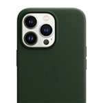Protectie Spate Apple mm1q3zm/a pentru Apple iPhone 13 Pro Max, Piele naturala (Verde)