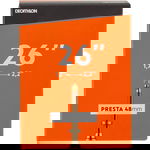 Cameră aer Bicicletă 26x1/7/2,2 Valvă Presta 35 mm, DECATHLON