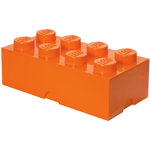 LEGO® Cutie depozitare LEGO 2x4 portocaliu (40041760), LEGO®
