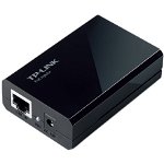 TP-Link, PoE Injector, IEEE 802.3af, plastic case, pocket size, plug