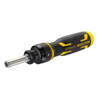Stanley FMHT62692-0, Surubelnita multibit SpeedDrive FatMax cu clichet, magazie de biti + 3 biti inclusi, Stanley