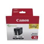 Pachet Cartuse Inkjet Canon PGI-2500XL Black 2-pack, Canon